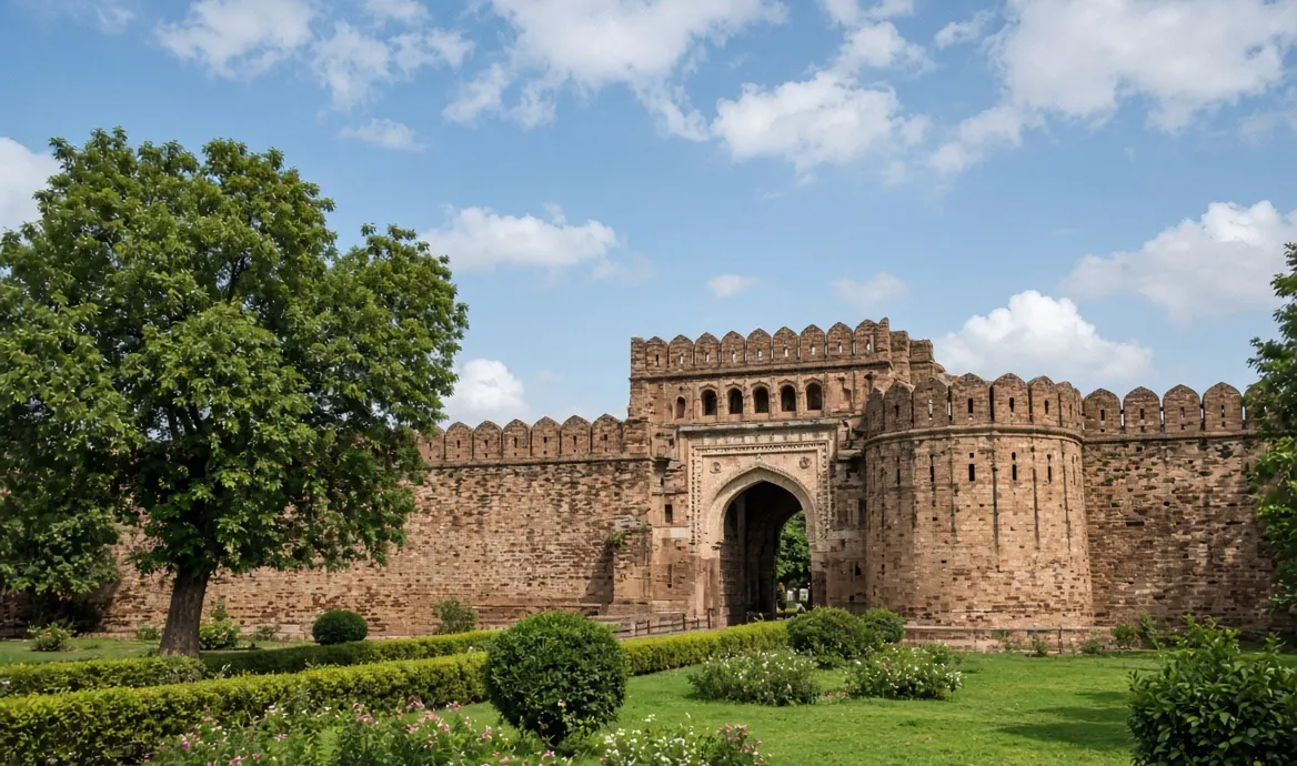 Shaniwar Wada, Pune — available as the landmark scenery at the top of a TapStar business card page